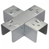 Legrand Salamandre LT2ASX 50mm x 50mm Top Lid Crossover for Lighting Trunking